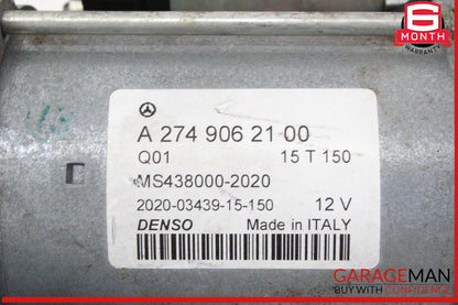 15-20 Mercedes W205 C300 GLC300 DENSO Engine Starter Motor 2749062100 OEM