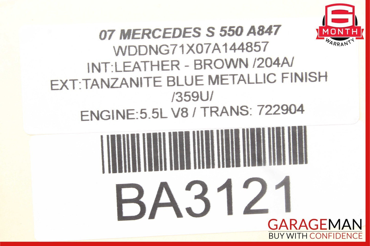 07-13 Mercedes W221 S450 S550 Trunk Hydraulic Locking Pull Down Pump Assembly