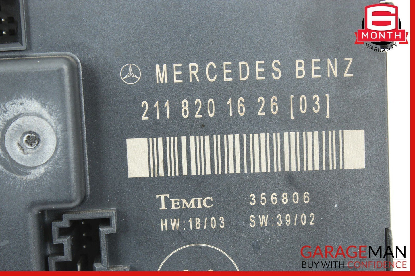 03-09 Mercedes W211 E320 E500 Rear Right Passenger Side Door Control Module OEM