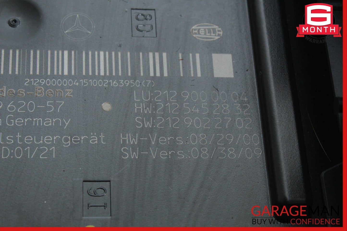 10-11 Mercedes W212 E350 E550 Rear SAM Module Fuse Box Relay 2129000004 OEM