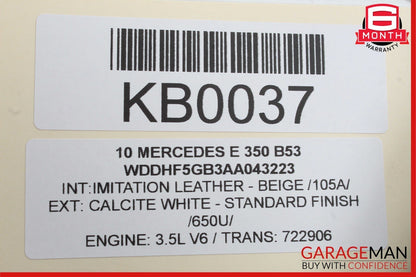 08-18 Mercedes W212 E350 E400 C300 Front Right Side Door Control Module OEM