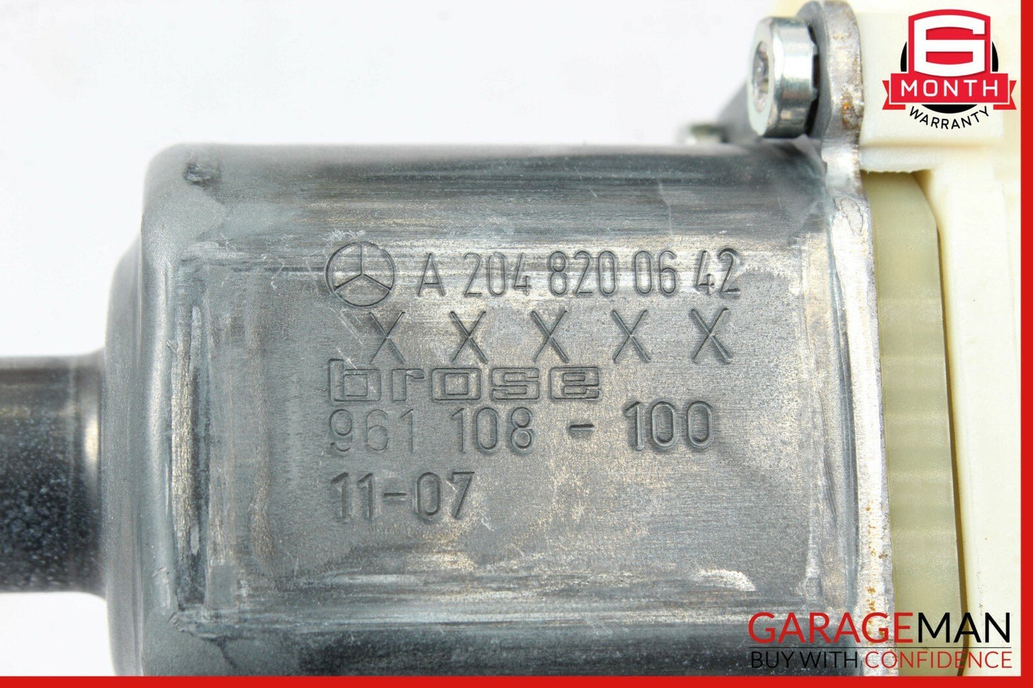08-14 Mercedes W204 C250 C63 AMG Sedan Rear Right Door Window Regulator Motor