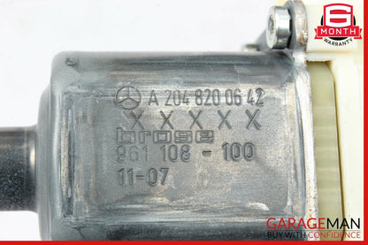 08-14 Mercedes W204 C250 C63 AMG Sedan Rear Right Door Window Regulator Motor
