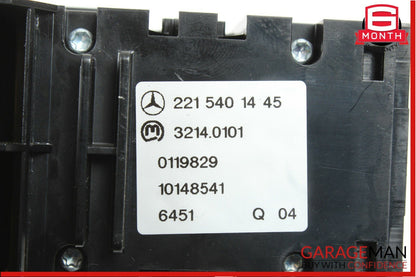 07-13 Mercedes W221 S550 Electronic Parking Control Button Switch Module