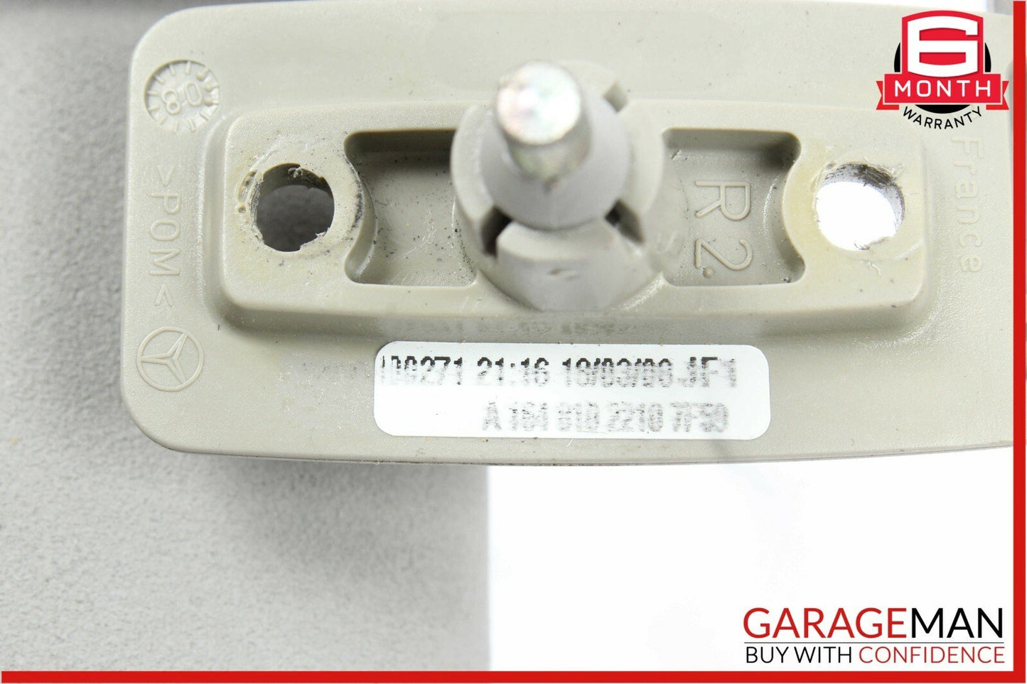 06-12 Mercedes X164 GL450 ML450 Front Right Side Sun Visor Sunvisor Shade Gray