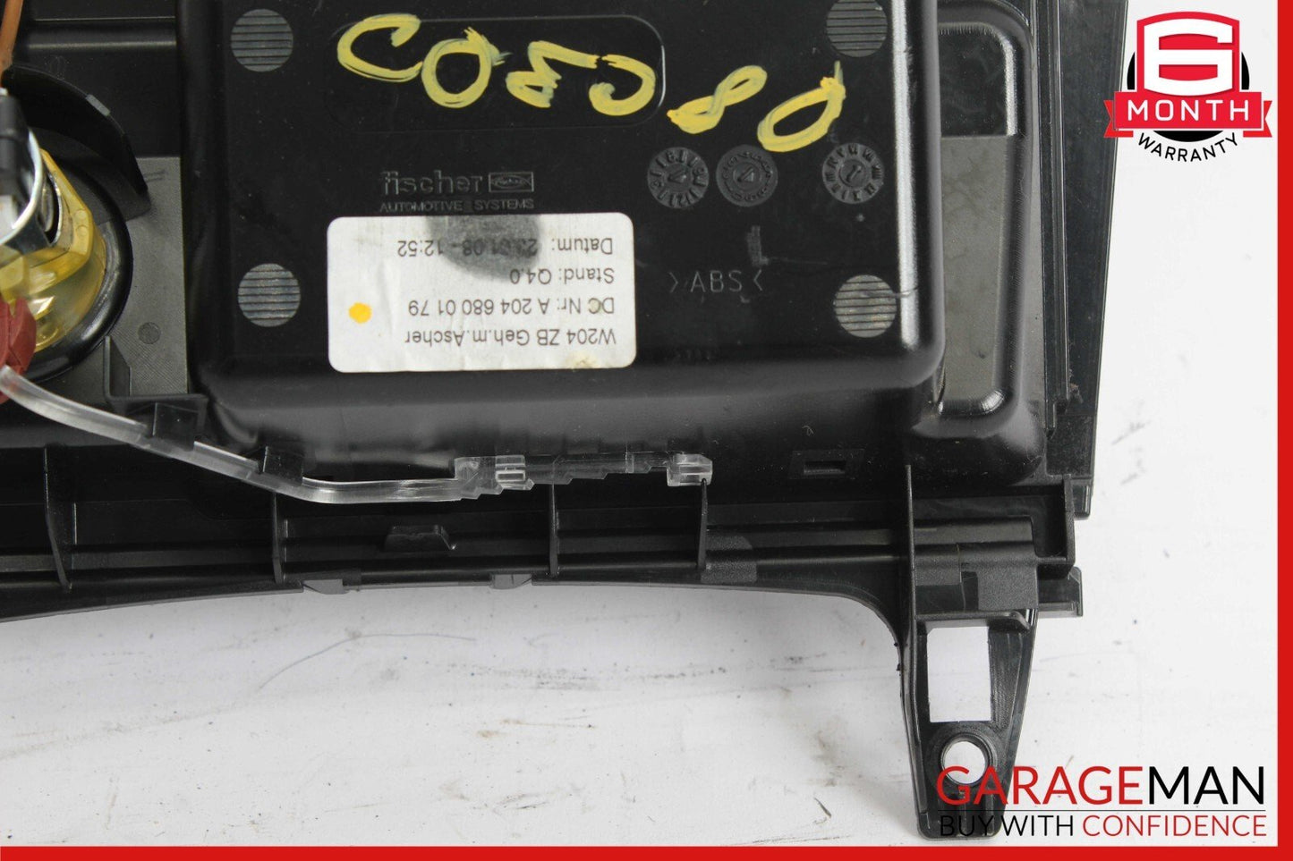 08-17 Mercedes W204 C300 E400 Center Console Ashtray Ash Tray Compartment OEM