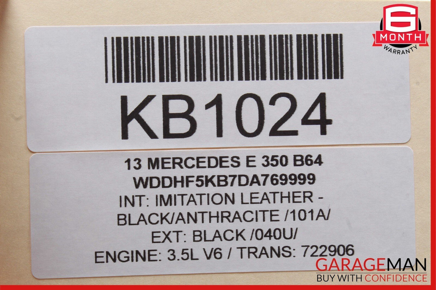 08-18 Mercedes W212 E350 SLK250 Front Right Side Door Control Module Unit OEM