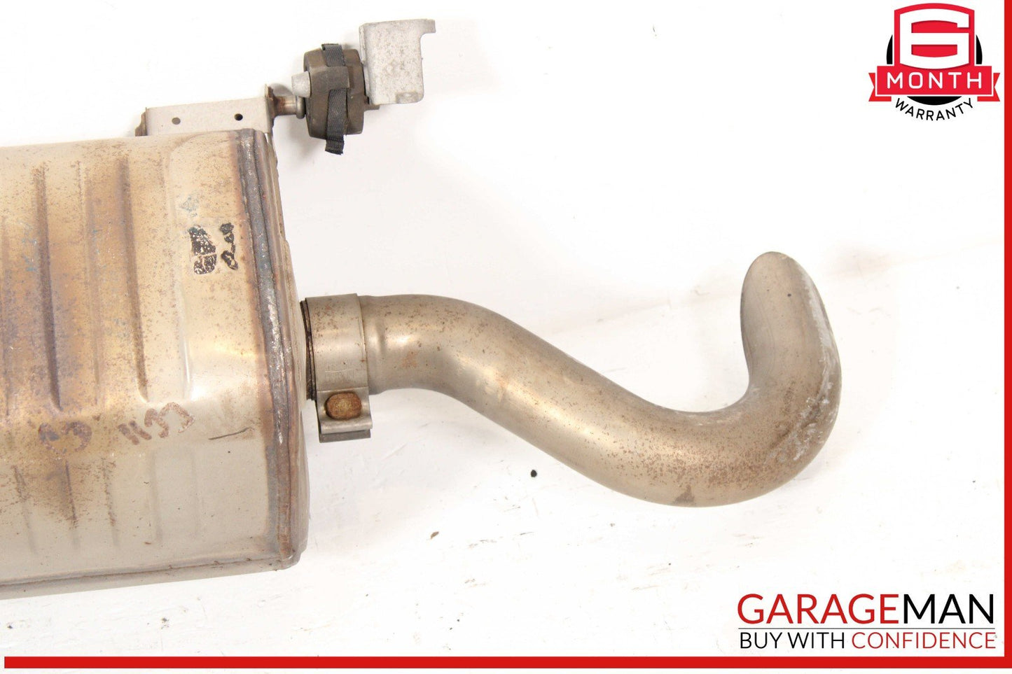 17-24 Audi Q7 Rear Exhaust Muffler OEM