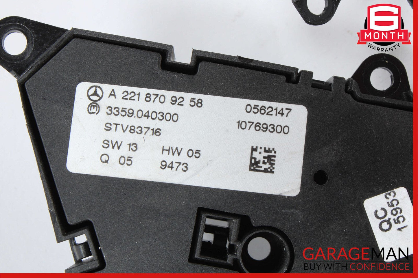 07-14 Mercedes CL550 S550 Front Left Side Seat Control Memory Controller Switch
