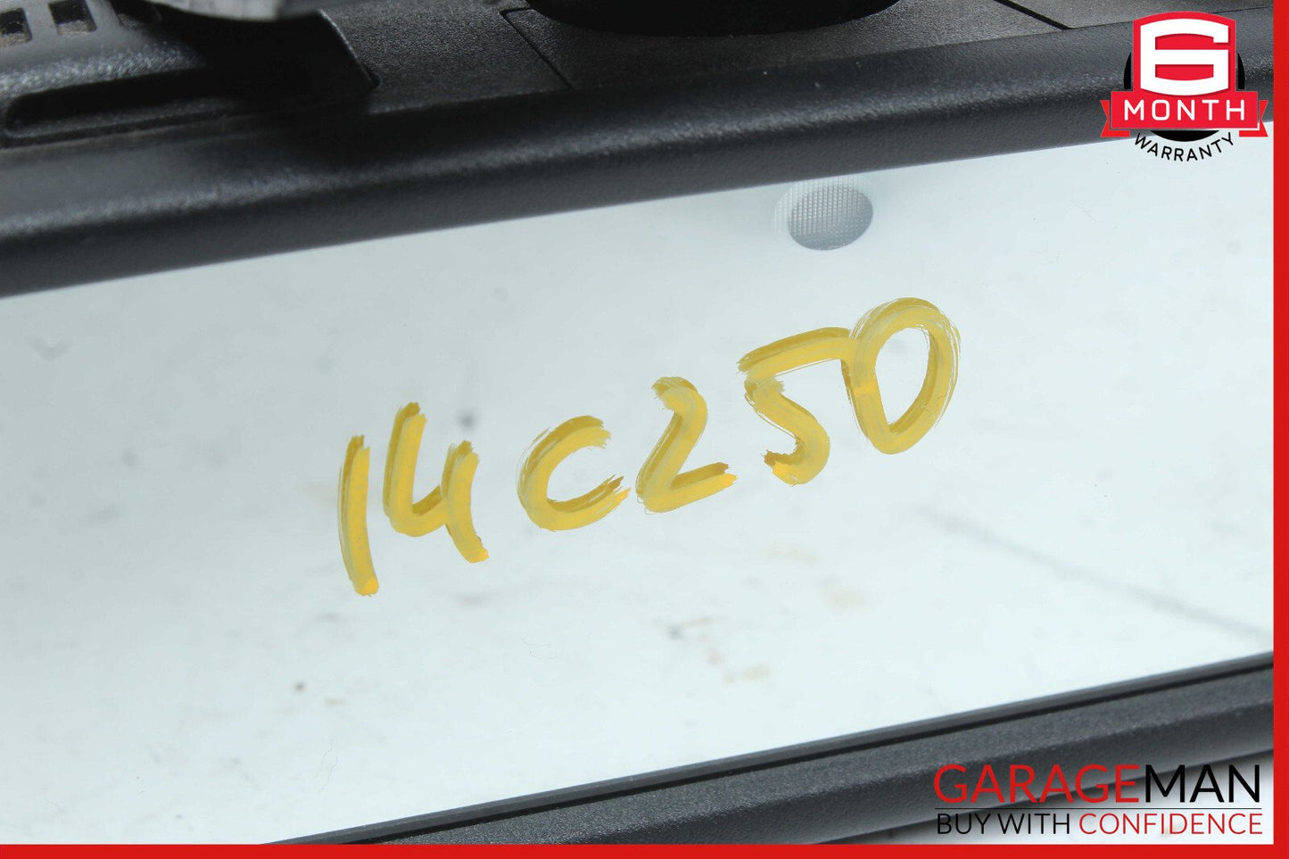 10-16 Mercedes W204 C250 E350 Interior Rear View Mirror Black OEM