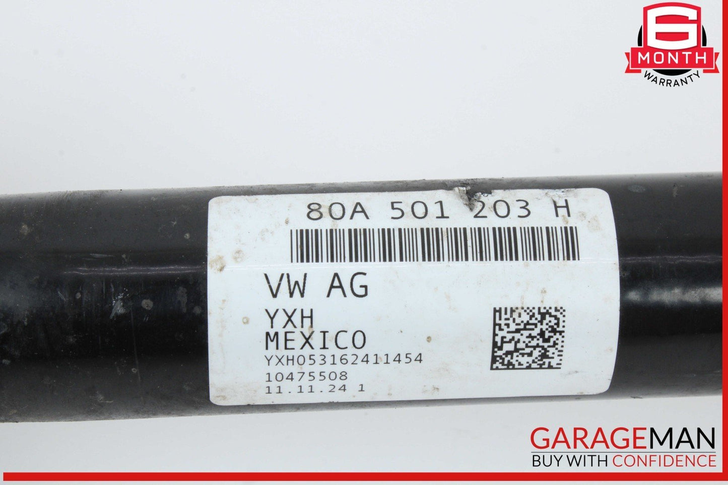 18-25 Audi Q5 Rear Left Driver Side CV Axle Drive Shaft 80A501203H OEM