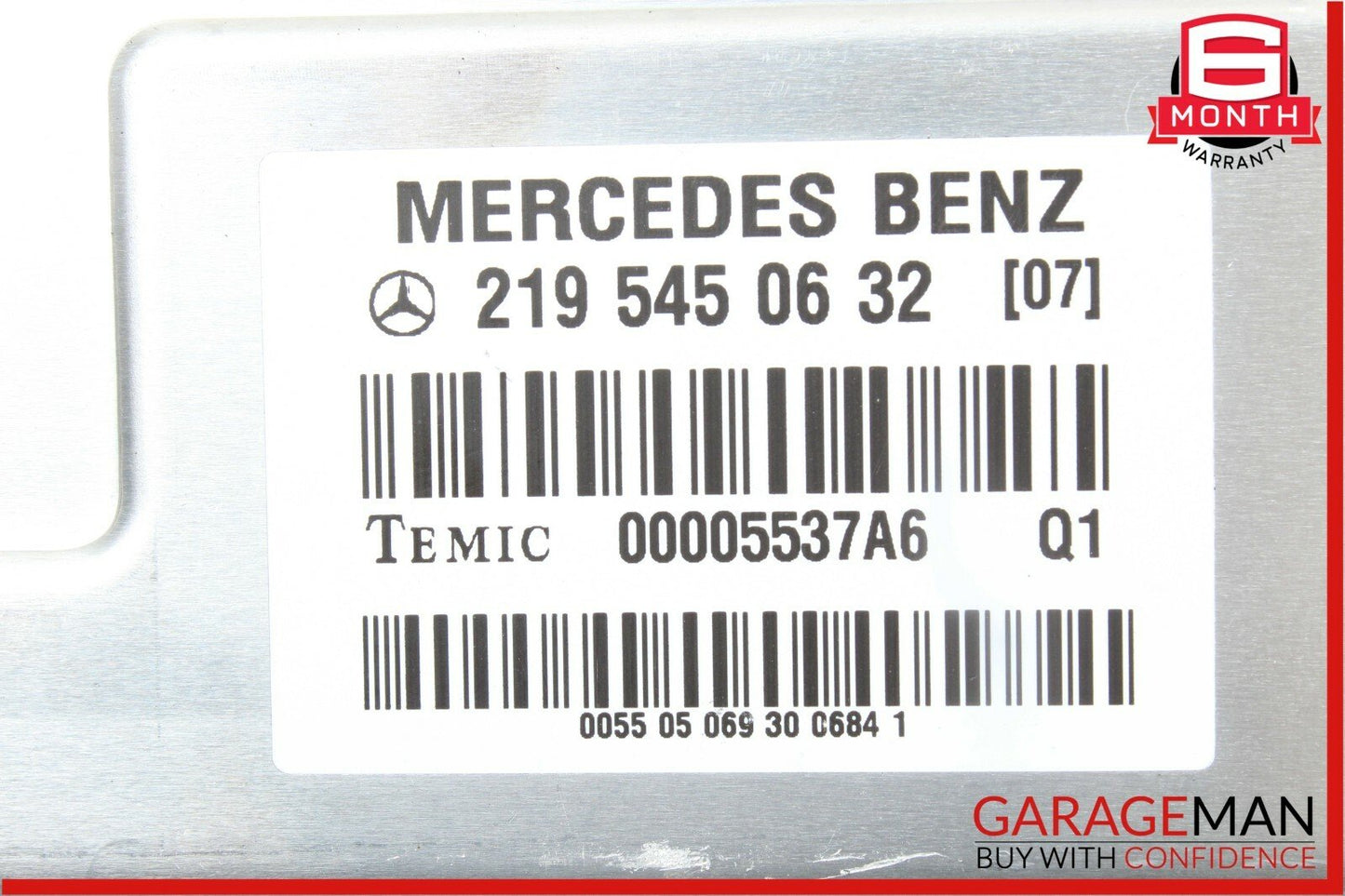 06-11 Mercedes W219 CLS500 CLS55 AMG Airmatic Air Suspension Control Module OEM