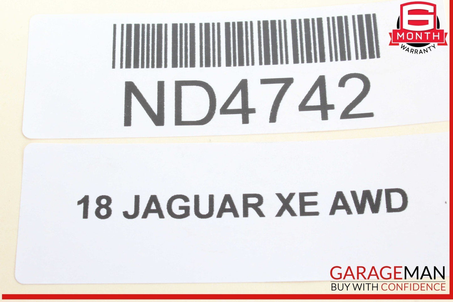 17-19 Jaguar XE AWD Engine EGR Valve Cooler G4D39F464AD OEM