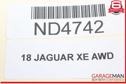 17-19 Jaguar XE AWD Engine EGR Valve Cooler G4D39F464AD OEM