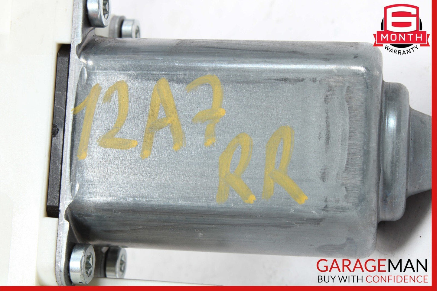 12-18 Audi A7 Rear Right Passenger Side Door Window Regulator Motor Unit OEM