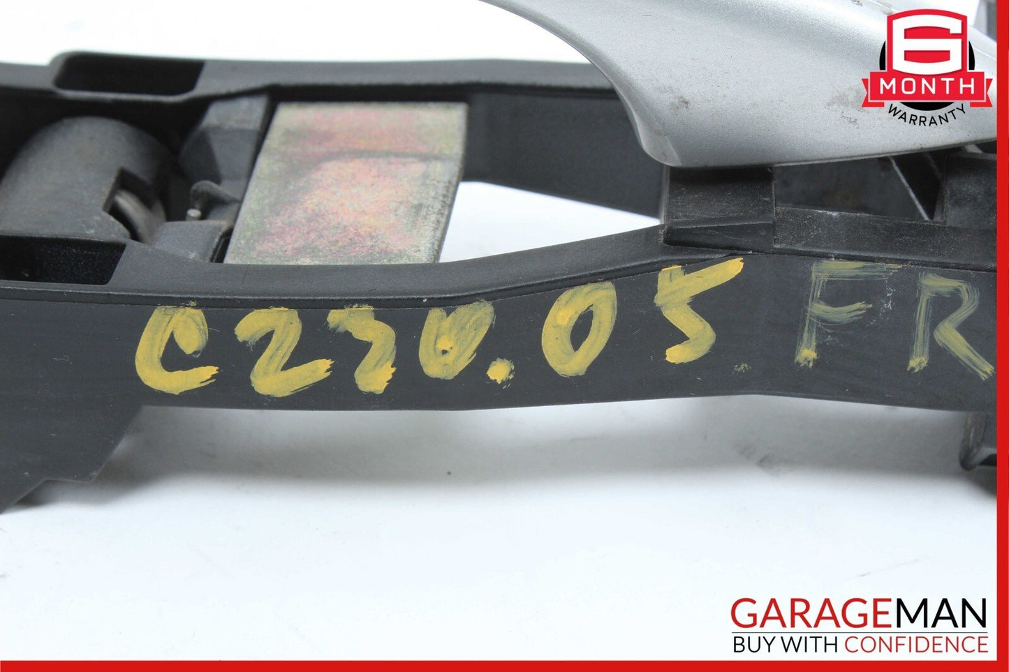 05-07 Mercedes W203 C230 Front Right Passenger Side Exterior Door Handle Silver