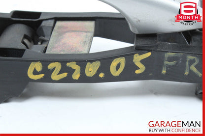 05-07 Mercedes W203 C230 Front Right Passenger Side Exterior Door Handle Silver