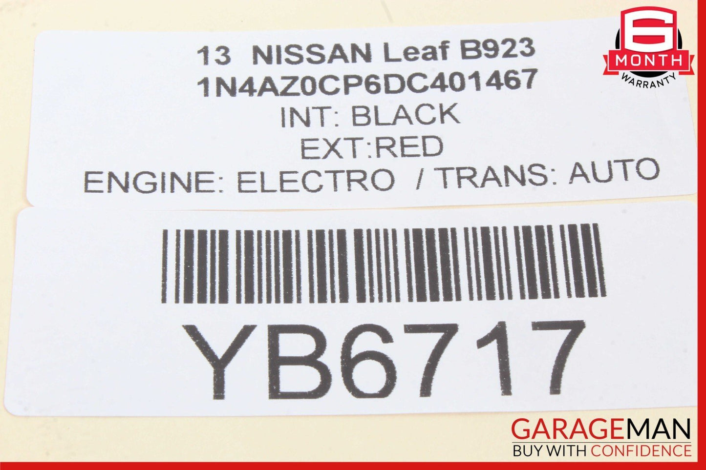 13-24 Nissan Leaf Front Right Passenger Side Door Lock Latch Actuator OEM