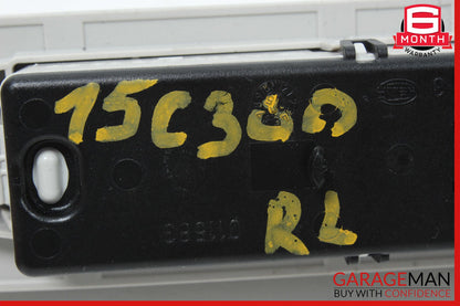 15-20 Mercedes W205 C300 Rear Left Side Roof Grab Handle w/ Lamp OEM