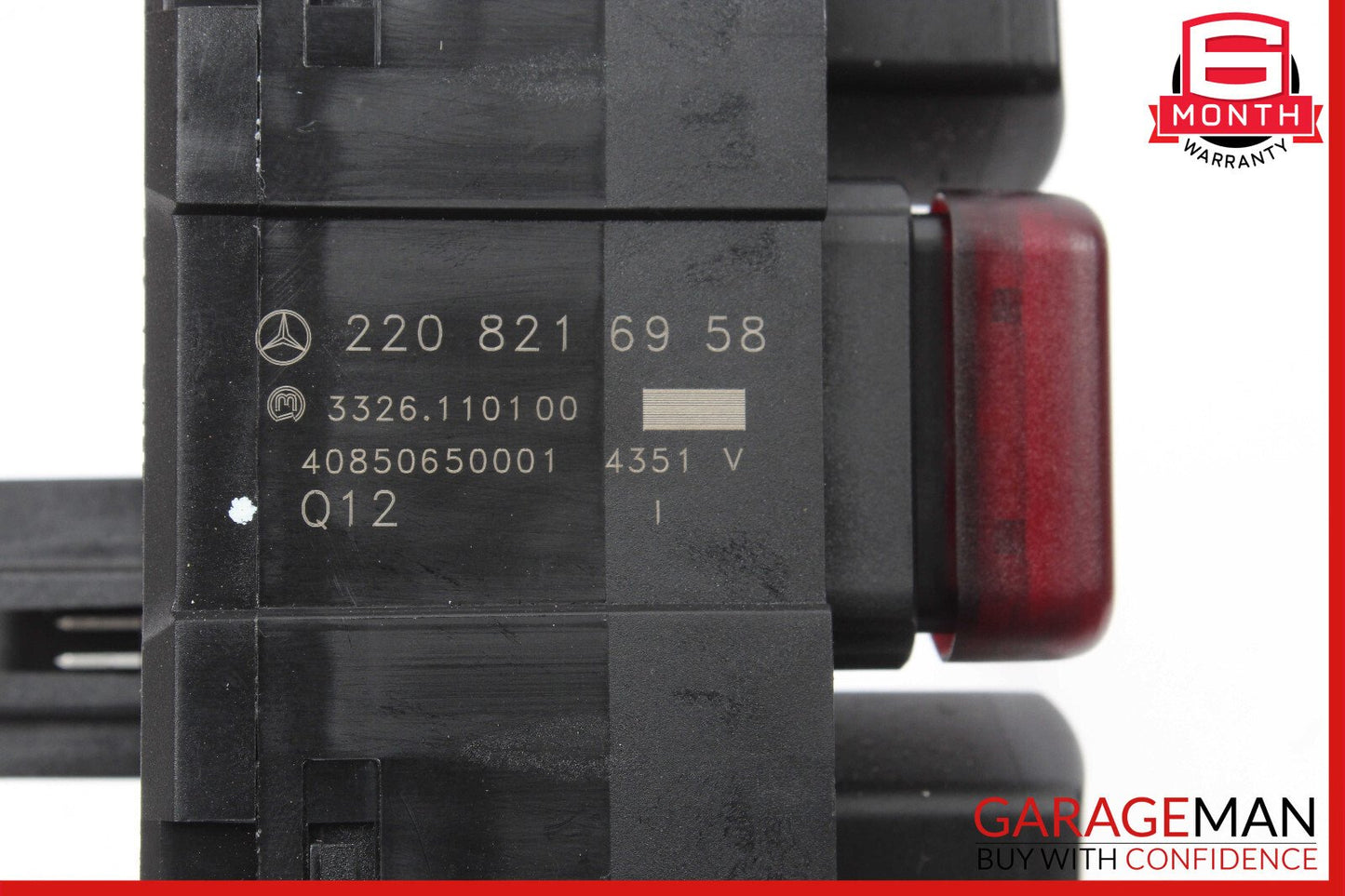 03-06 Mercedes W220 S55 AMG S430 Center Dash Switch ESP Hazard Door Lock OEM