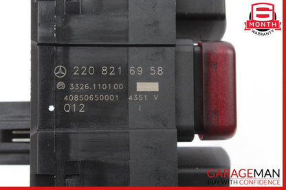 03-06 Mercedes W220 S55 AMG S430 Center Dash Switch ESP Hazard Door Lock OEM