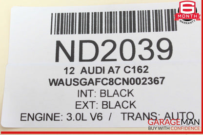 12-18 Audi A7 Front Left or Front Right Side CV Axle Shaft 4H0407271H OEM