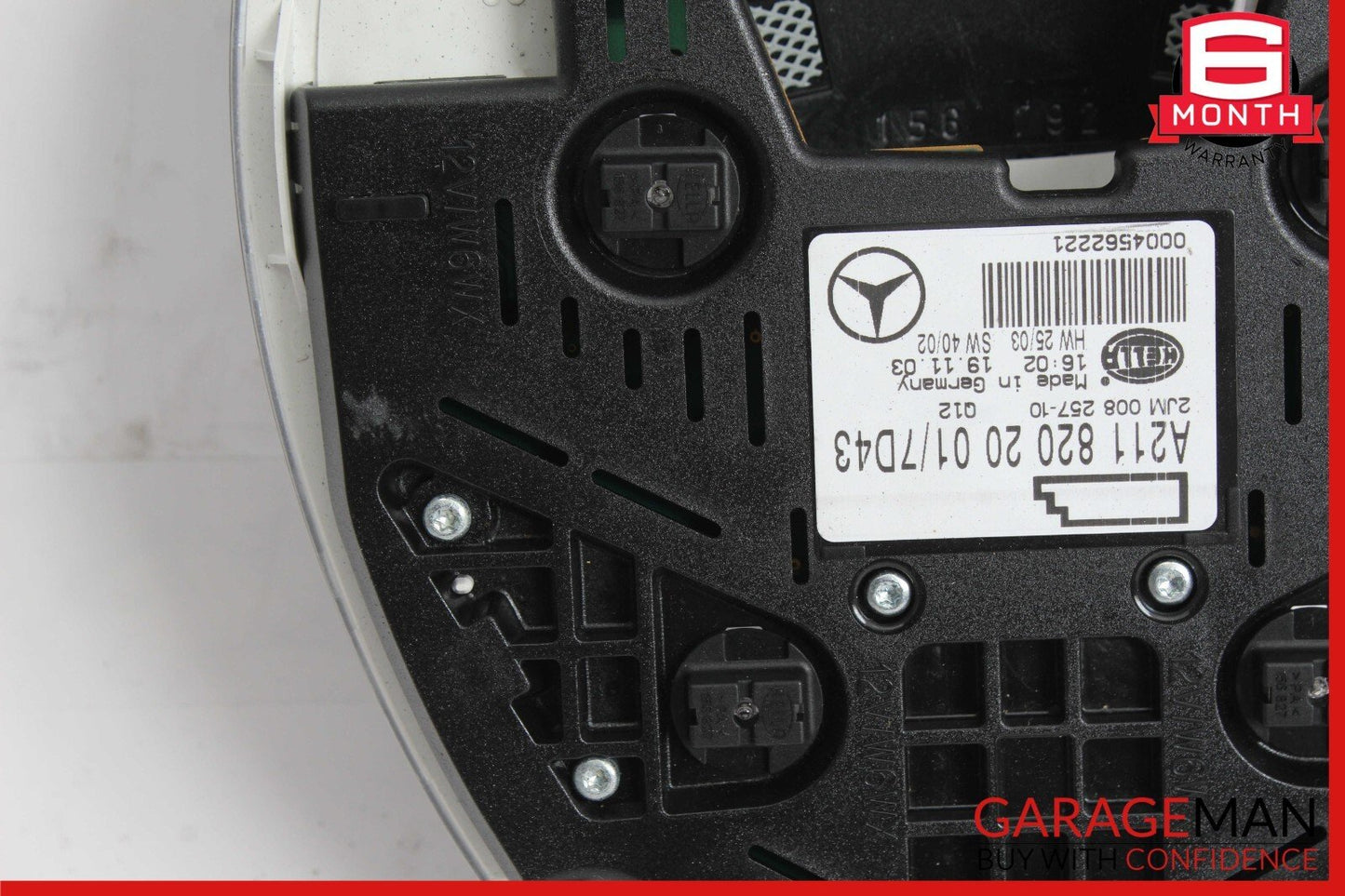 03-11 Mercedes W211 E55 CLS55 AMG Rear Overhead Dome Light Reading Map OEM
