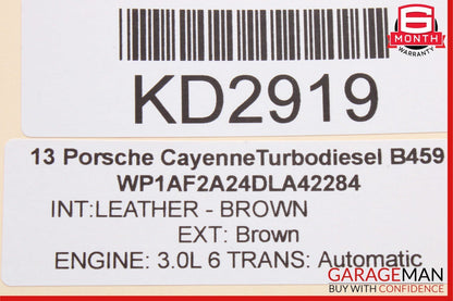 13-18 Porsche Cayenne 958 S Front Left Driver Side Door Control Module Unit OEM