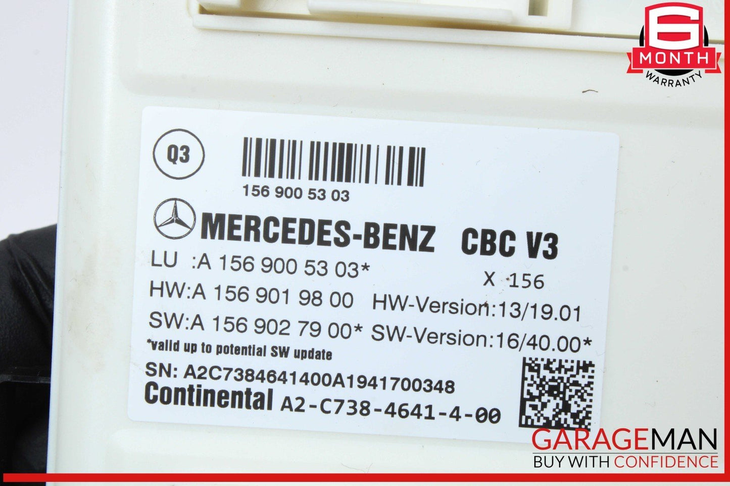 14-20 Mercedes X156 GLA250 Front SAM Fuse Box Control Unit Module Unit