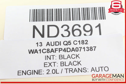 13-17 Audi Q5 SQ5 Front Right Passenger Side Seat Occupant Sensor Module OEM