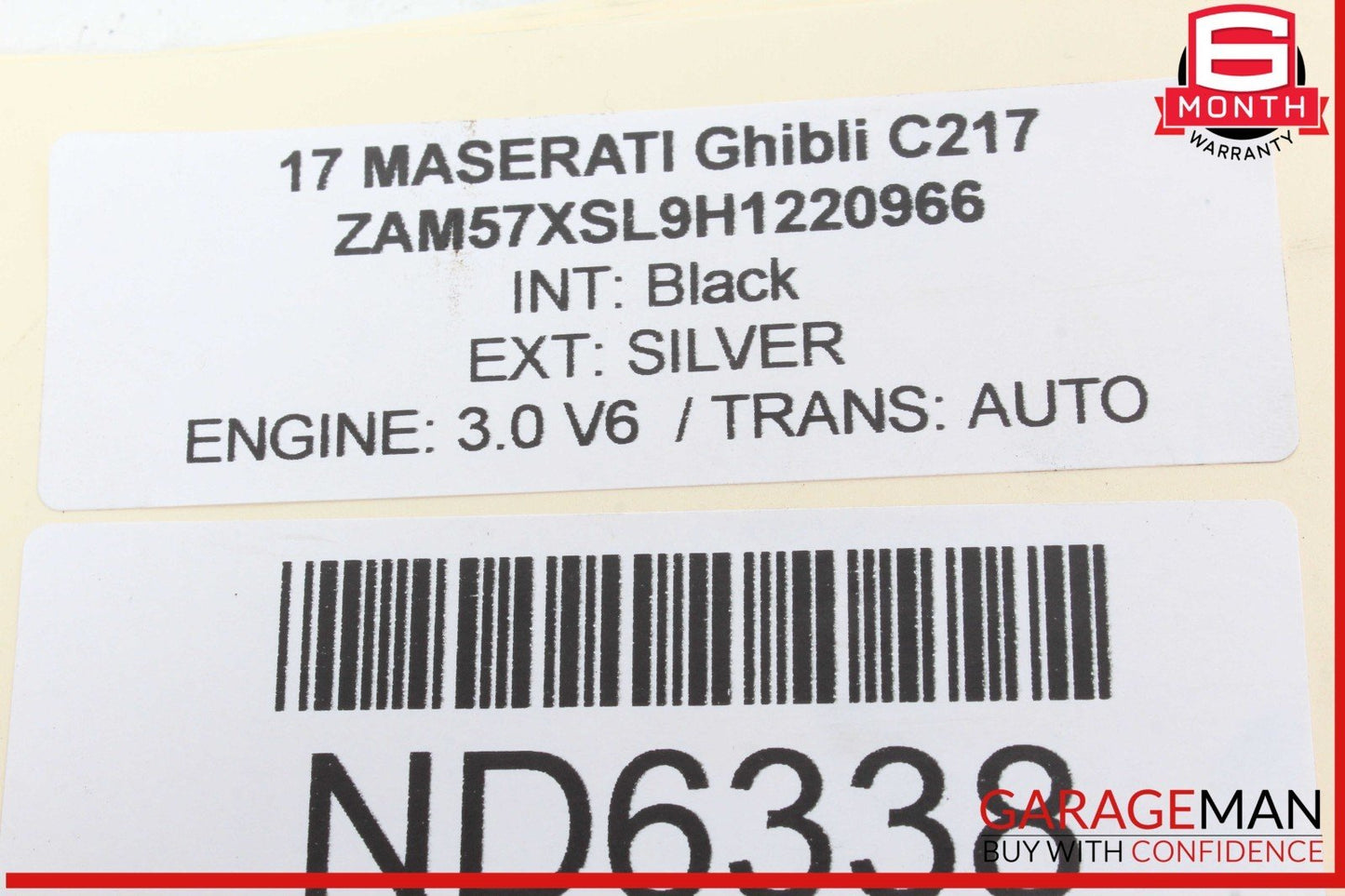 14-20 Maserati Ghibli Rear Left or Right Side Suspension Control Arm Bar Link