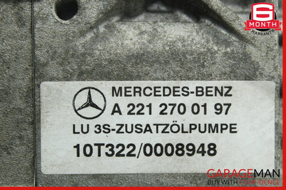 10-13 Mercedes W221 S400 Hybrid Transmission Auxiliary Oil Pump 2212700197 OEM