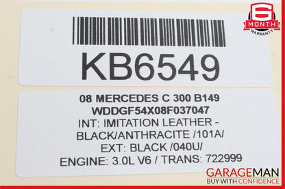 08-18 Mercedes W204 C300 C250 E400 Front Right Side Door Control Module OEM