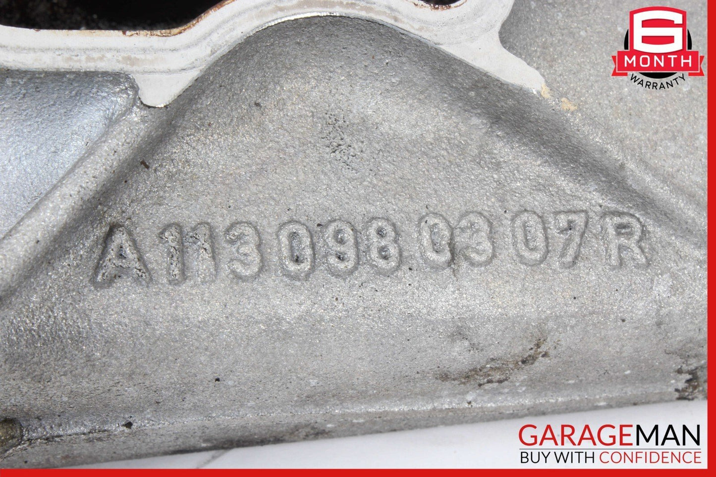 03-08 Mercedes R230 SL55 CL55 AMG Left Engine Kompressor Air Intake Manifold OEM