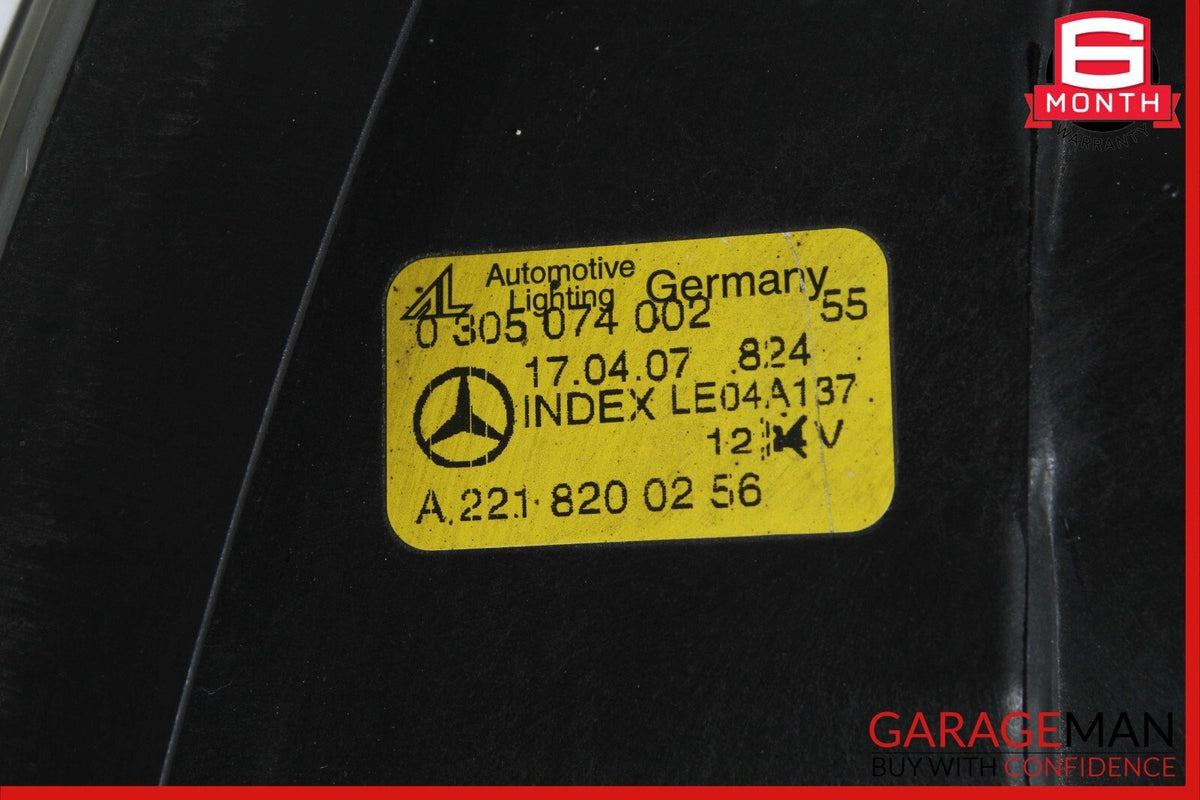 07-09 Mercedes W221 S550 S600 Front Right Passenger Side Fog Light Lamp OEM