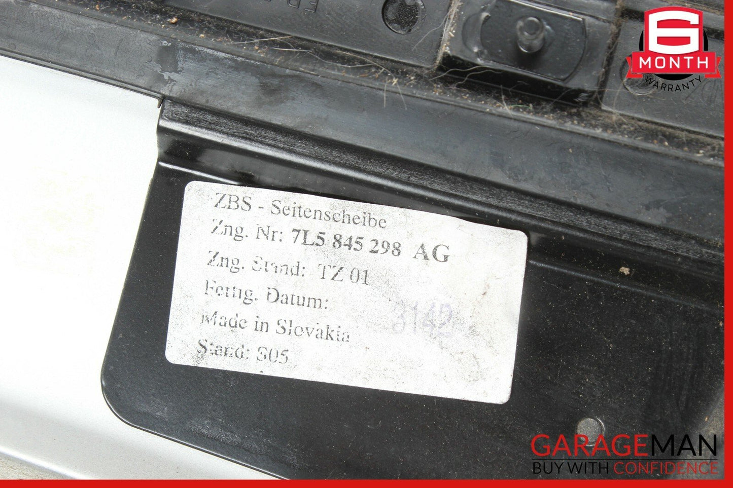 03-06 Porsche Cayenne 955 958 Rear Right Passenge Side Quarter Window Glass OEM