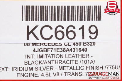 06-13 Mercedes R350 GL450 ML450 GL550 Head Light Headlight Control Switch Module