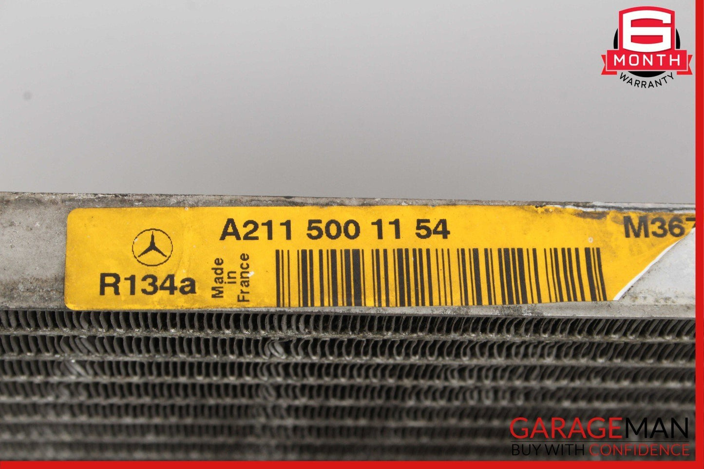 03-09 Mercedes W211 E350 CLS550 A/C Air AC Condenser Cooler 2115001154 OEM