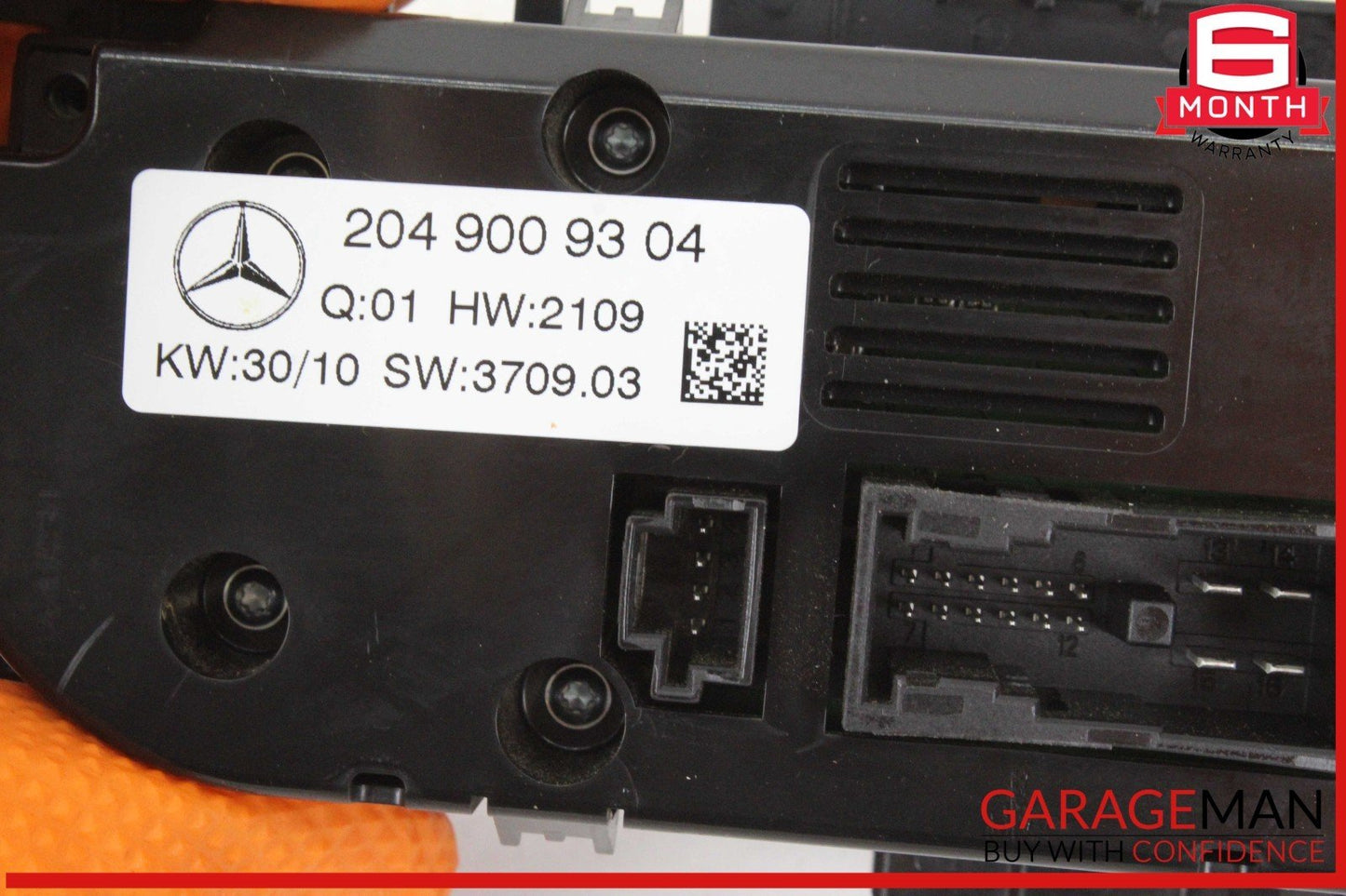 08-11 Mercedes W204 C300 C63 AMG AC A/C Heater Temperature Climate Control OEM