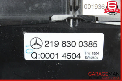 06-11 Mercedes W219 CLS500 A/C AC Climate Control Heater Temperature Switch