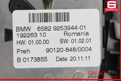 11-17 BMW X3 Center Console Shifter Trim Panel w/ Media Switch Controller OEM