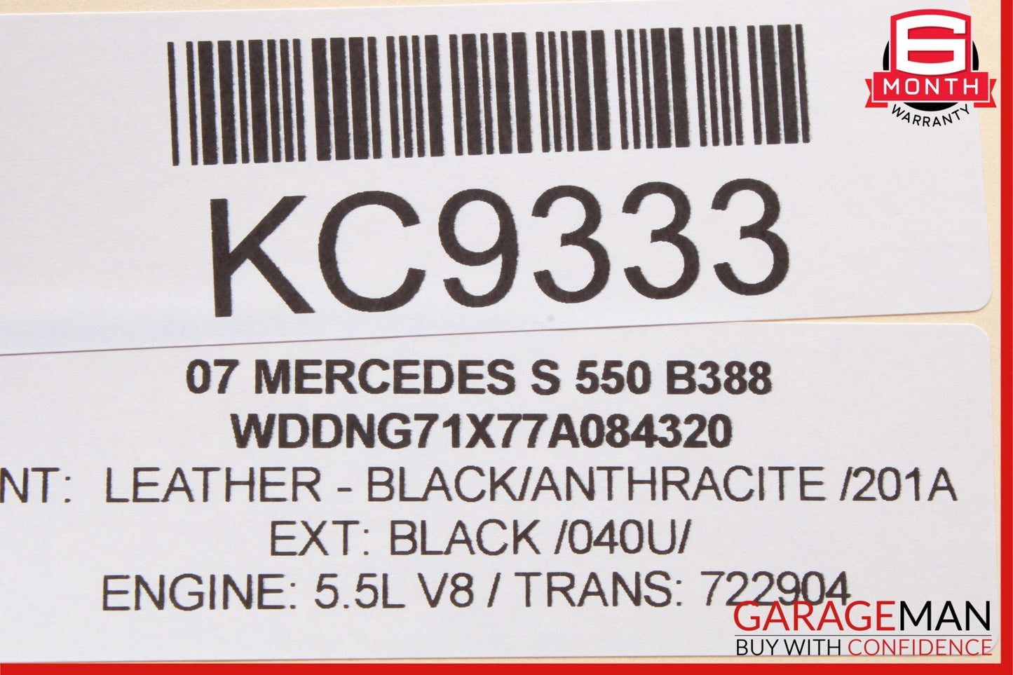 07-10 Mercedes W221 S550 CL550 Bluetooth Communication Module 2218709685 OEM