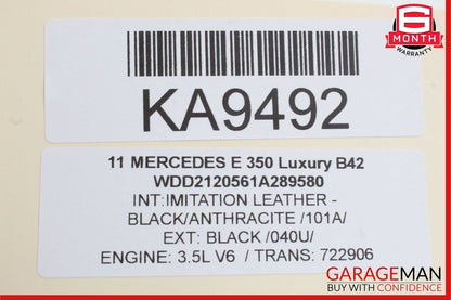 08-18 Mercedes E550 E350 CLS400 Front Left Driver Side Door Control Module Unit