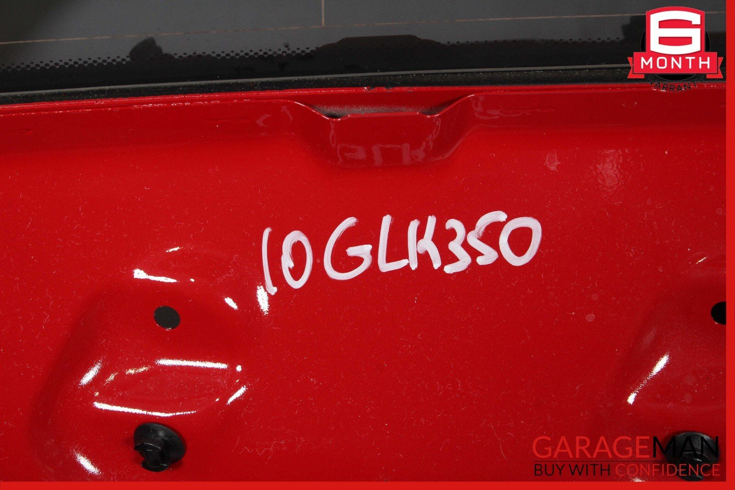 10-12 Mercedes X204 GLK350 Rear Trunk Lid Hatch Tailgate Lift Gate Glass Red