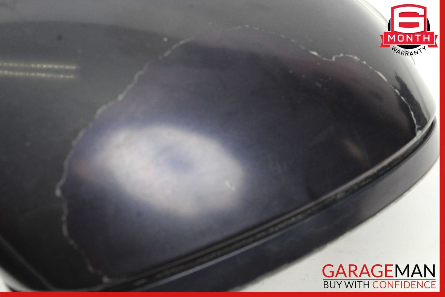 07-09 Mercedes W221 S450 S550 Front Right Side Mirror Door Rear View Blue OEM