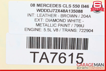 06-11 Mercedes W219 CLS550 CLS500 Front Fuse Relay Box Control Module OEM