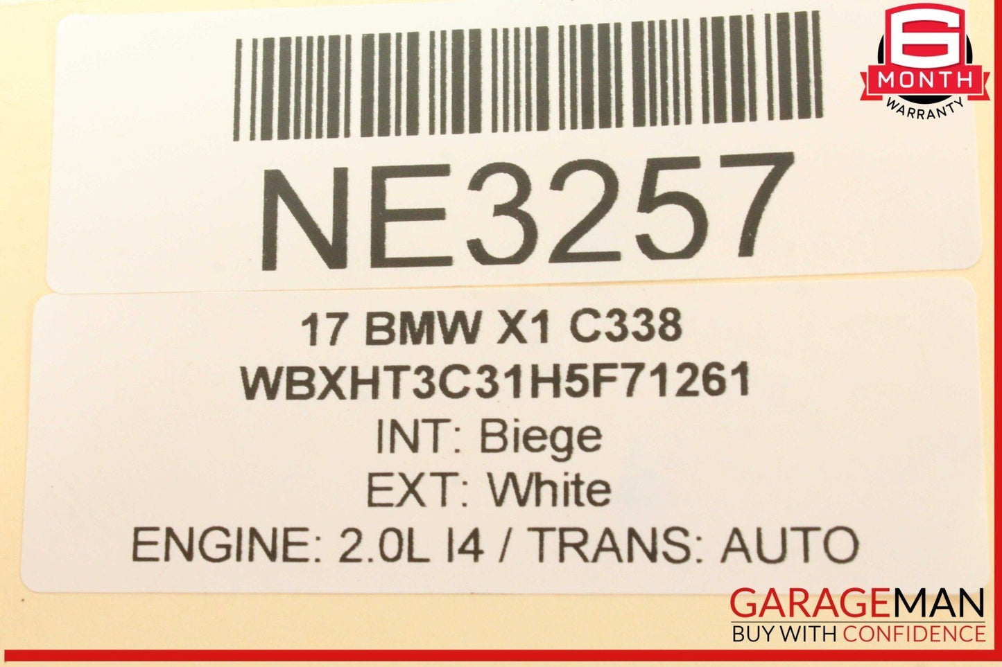 16-22 BMW X1 F48 X2 i3 Front Left Driver Side Door Lock Latch Actuator OEM