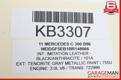 08-15 Mercedes W204 C300 C250 Rear Trunk Lid Tailgate Release Open Handle OEM