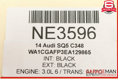 09-17 Audi SQ5 Q5 Front Left Side Suspension Lower Rearward Control Arm OEM
