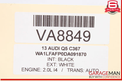 09-18 Audi Q5 A6 A7 Front Left Side Lower Forward Control Arm 8K0407155C OEM